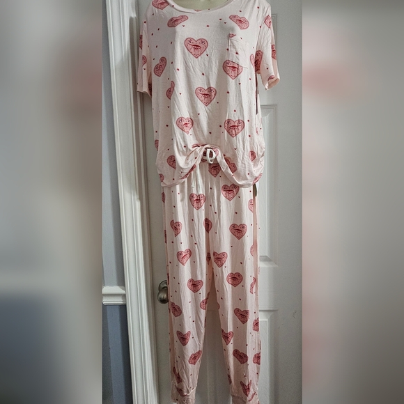 Honeydew Intimates Pink Heart Seeing Eye Pajama Set - Picture 4 of 9